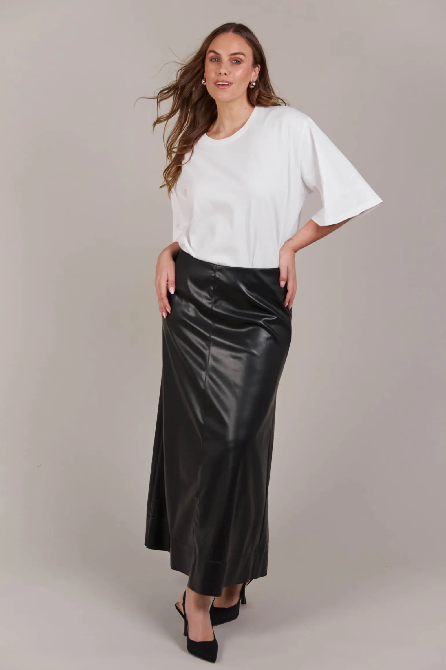 Allegro Maxi Skirt - Black