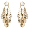 Aman Drop Earring - Gold