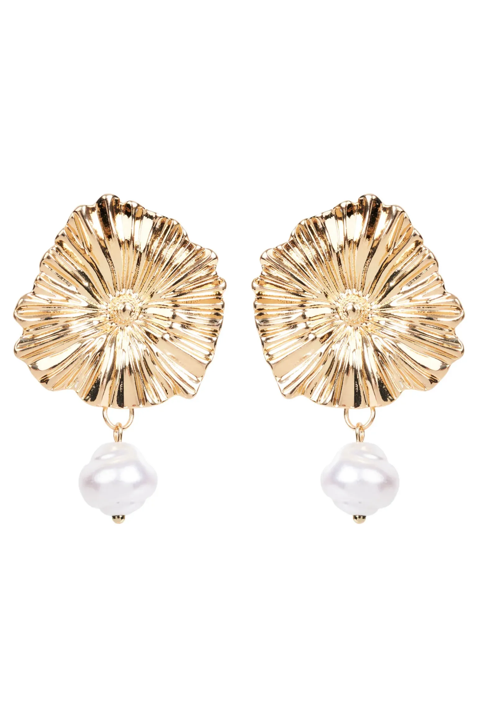 Aman Flora Earring - Gold