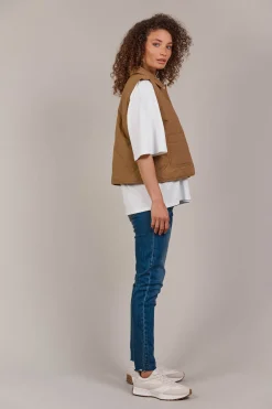 Argo Crop Vest - Hazel
