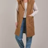 Argo Long Line Vest - Hazel