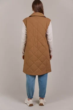 Argo Long Line Vest - Hazel
