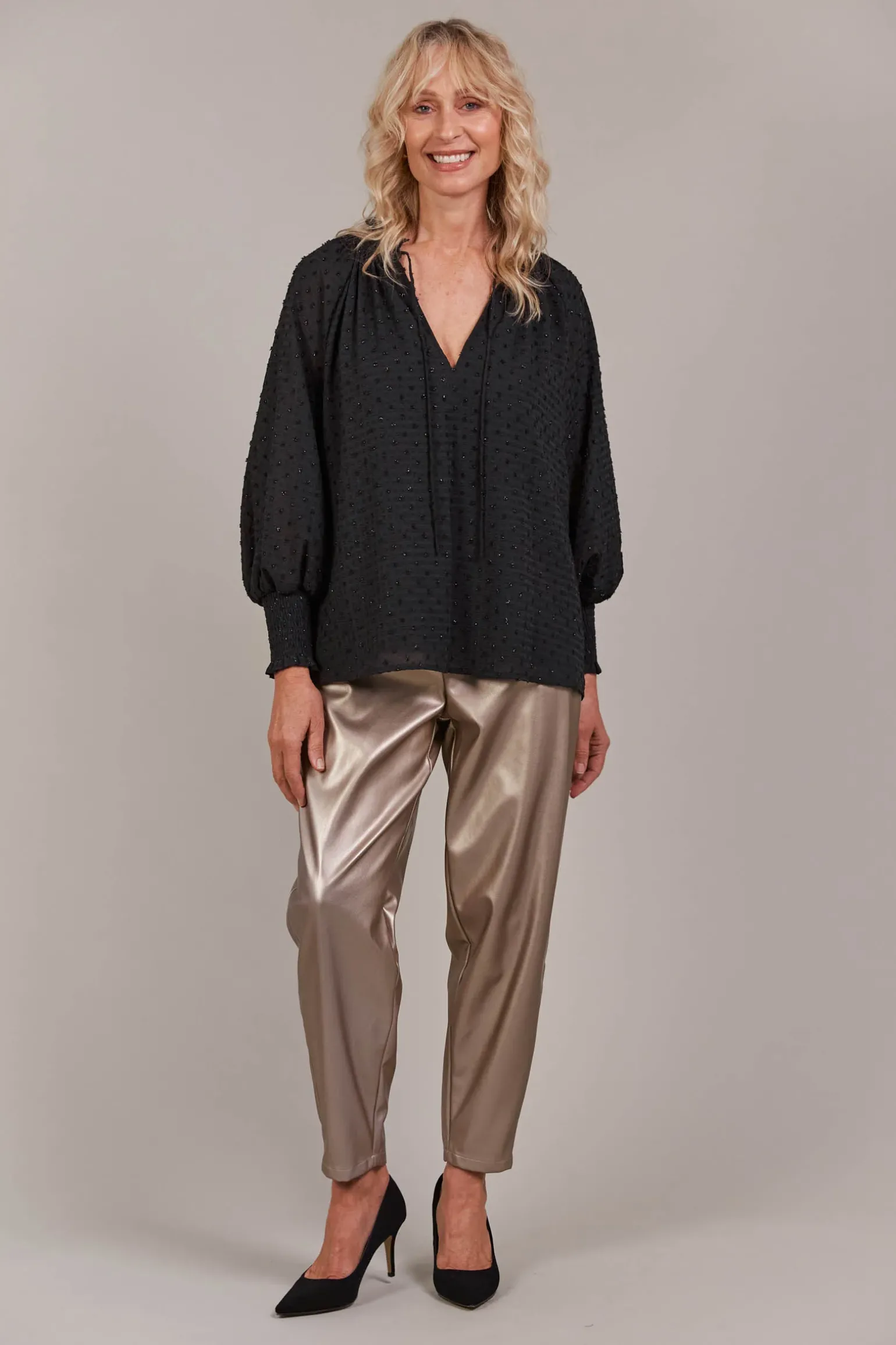 Ayana Blouse - Black
