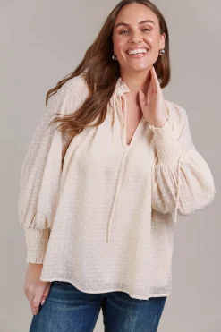 Ayana Blouse - Ecru