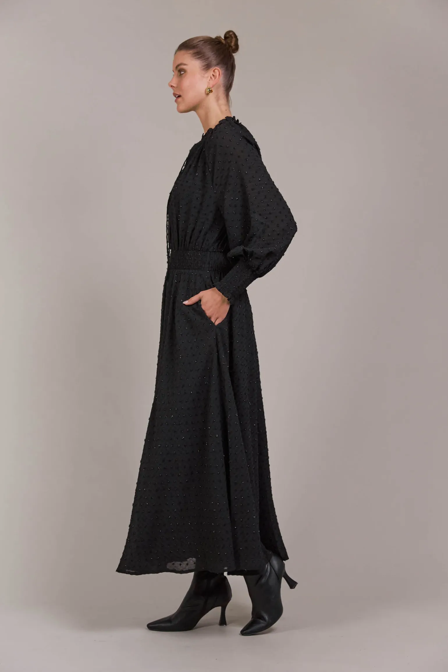 Ayana Maxi Dress - Black