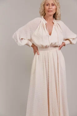 Ayana Maxi Dress - Ecru