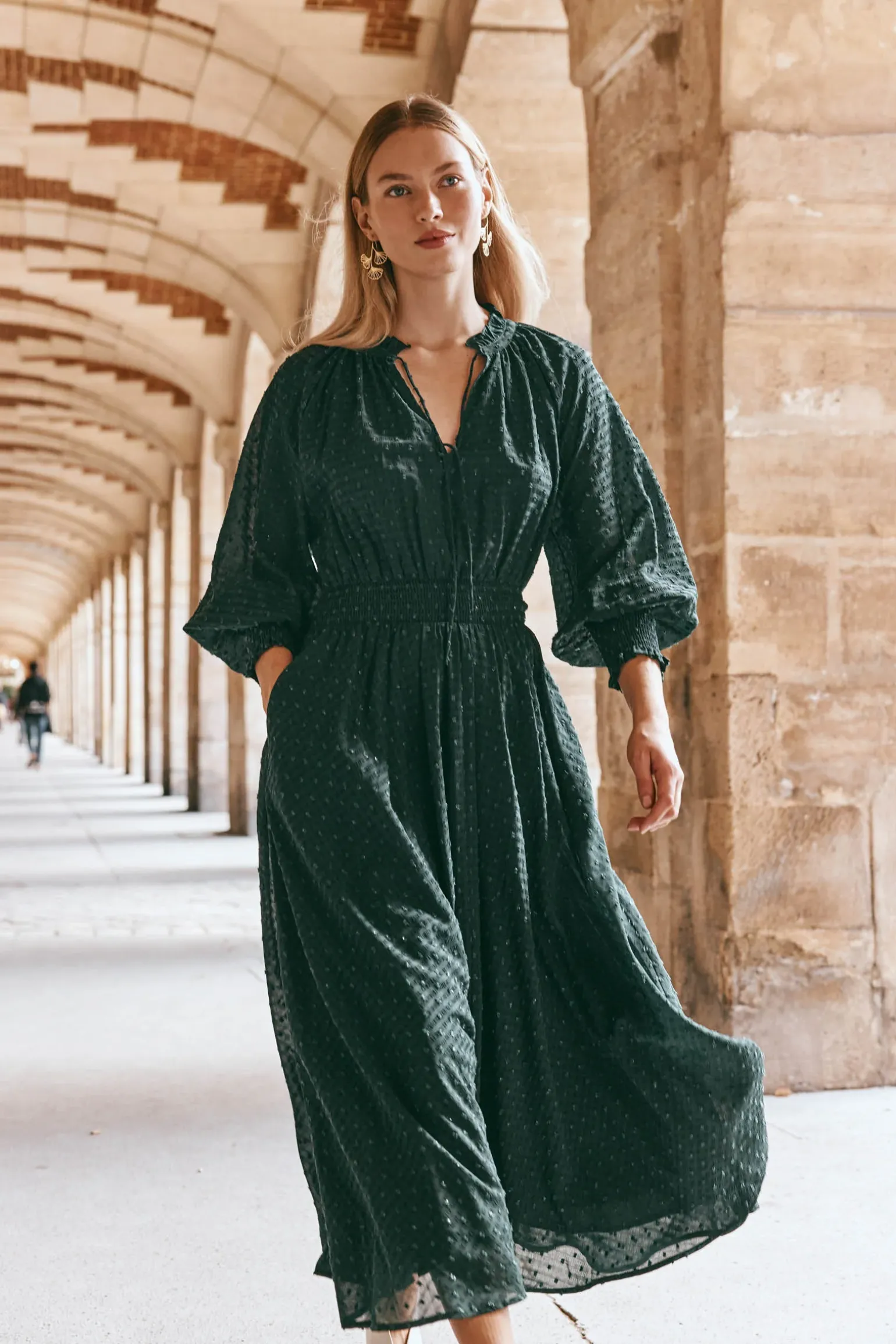 Ayana Maxi Dress - Peacock