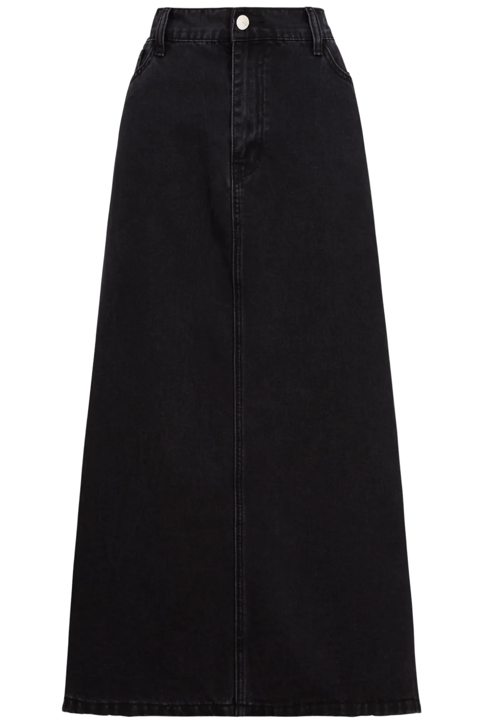 Dalton Denim Skirt - Slate