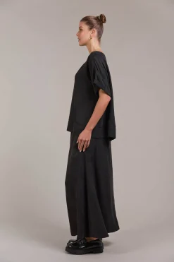 Eden Relaxed Top - Black