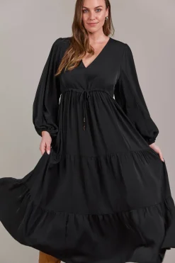 Elsie Maxi Dress - Black