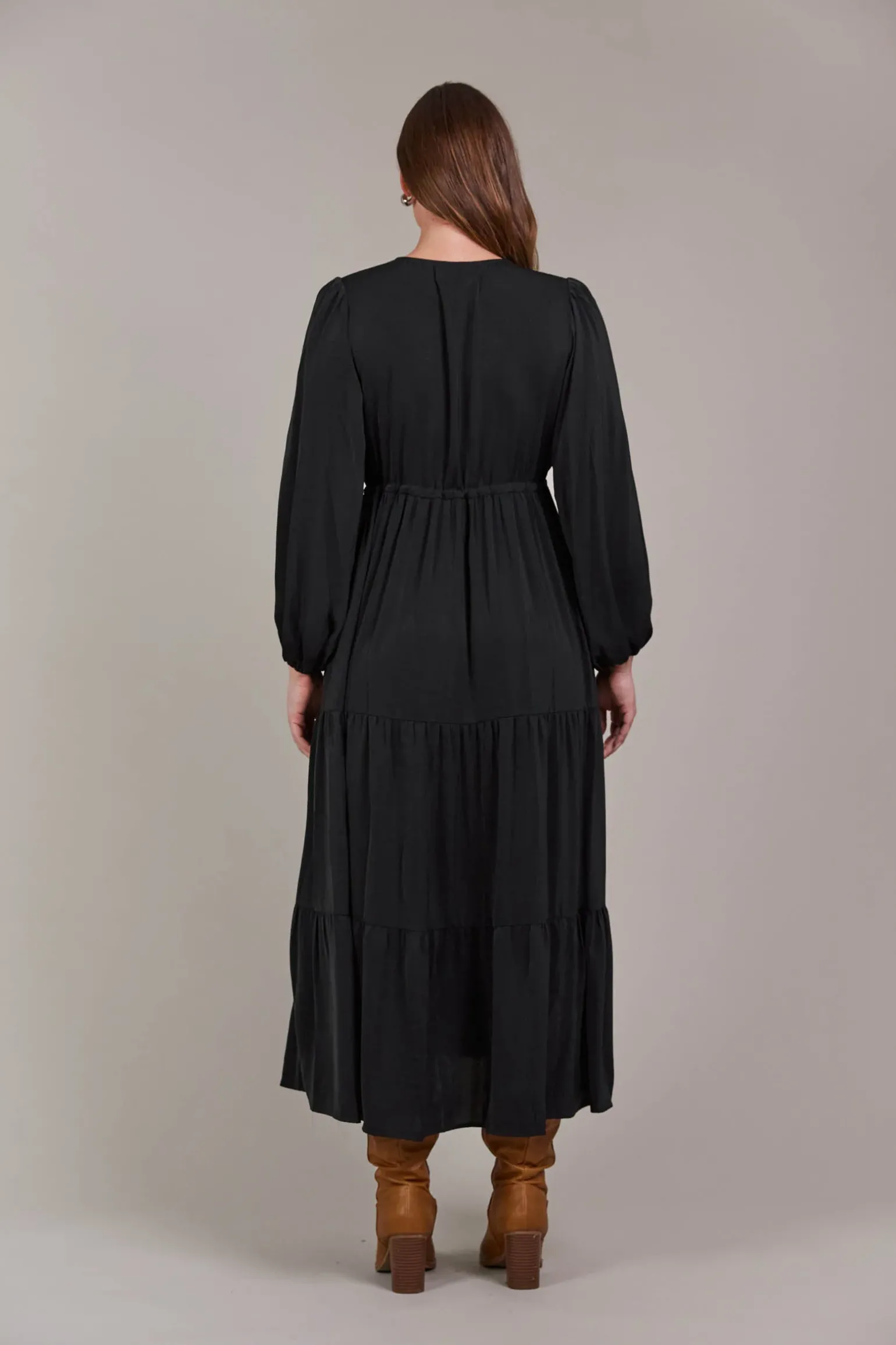 Elsie Maxi Dress - Black