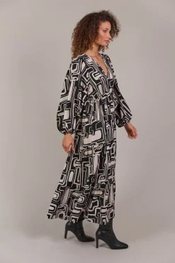 Elsie Maxi Dress - Geo