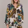 Elsie Relaxed Shirt - Botanical Tusk