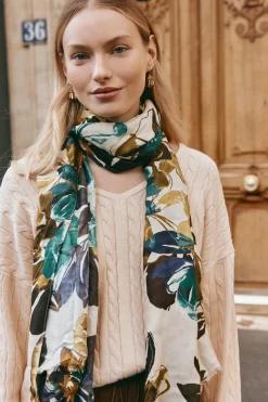 Elsie Scarf - Botanical Tusk