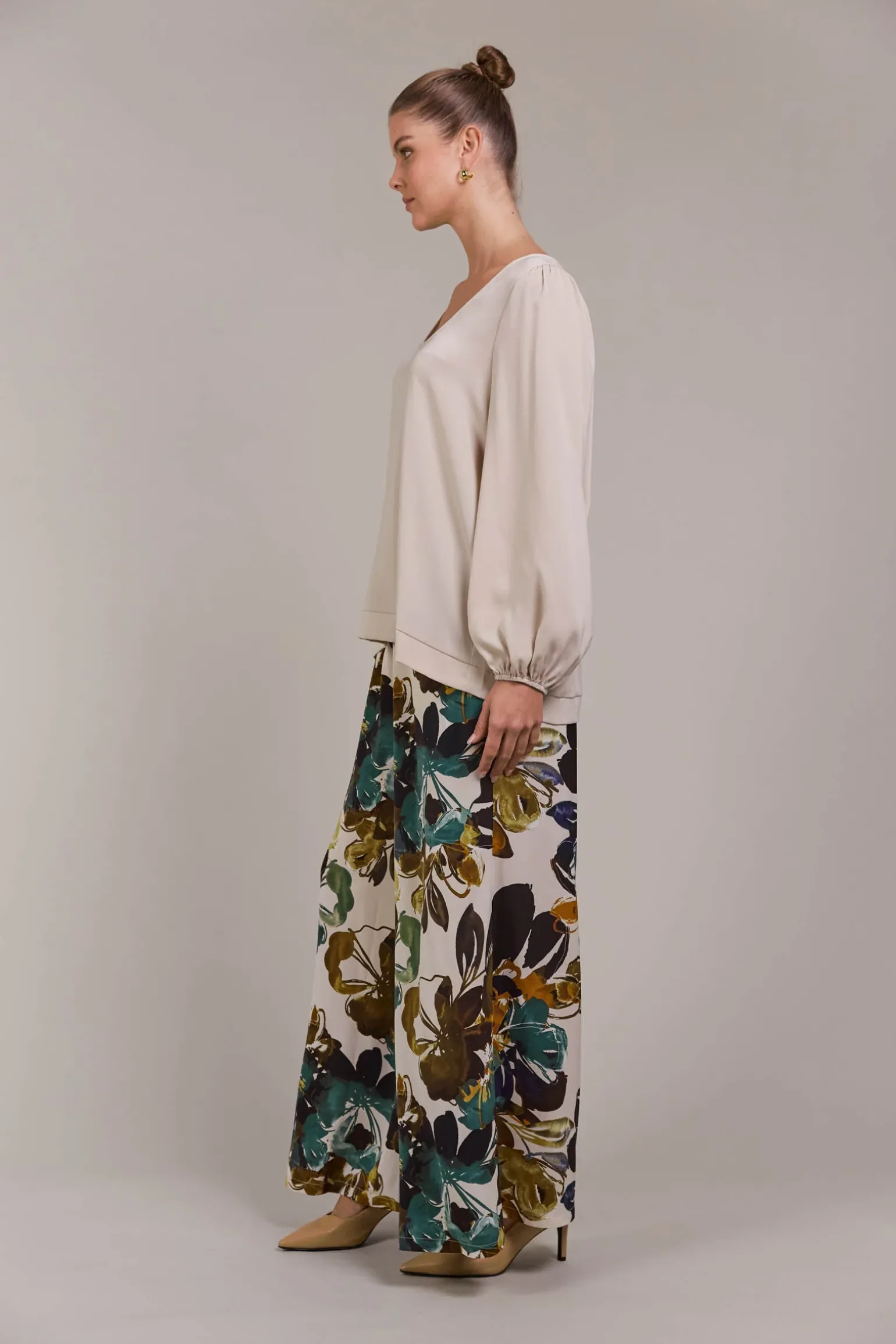 Elsie Top - Ecru