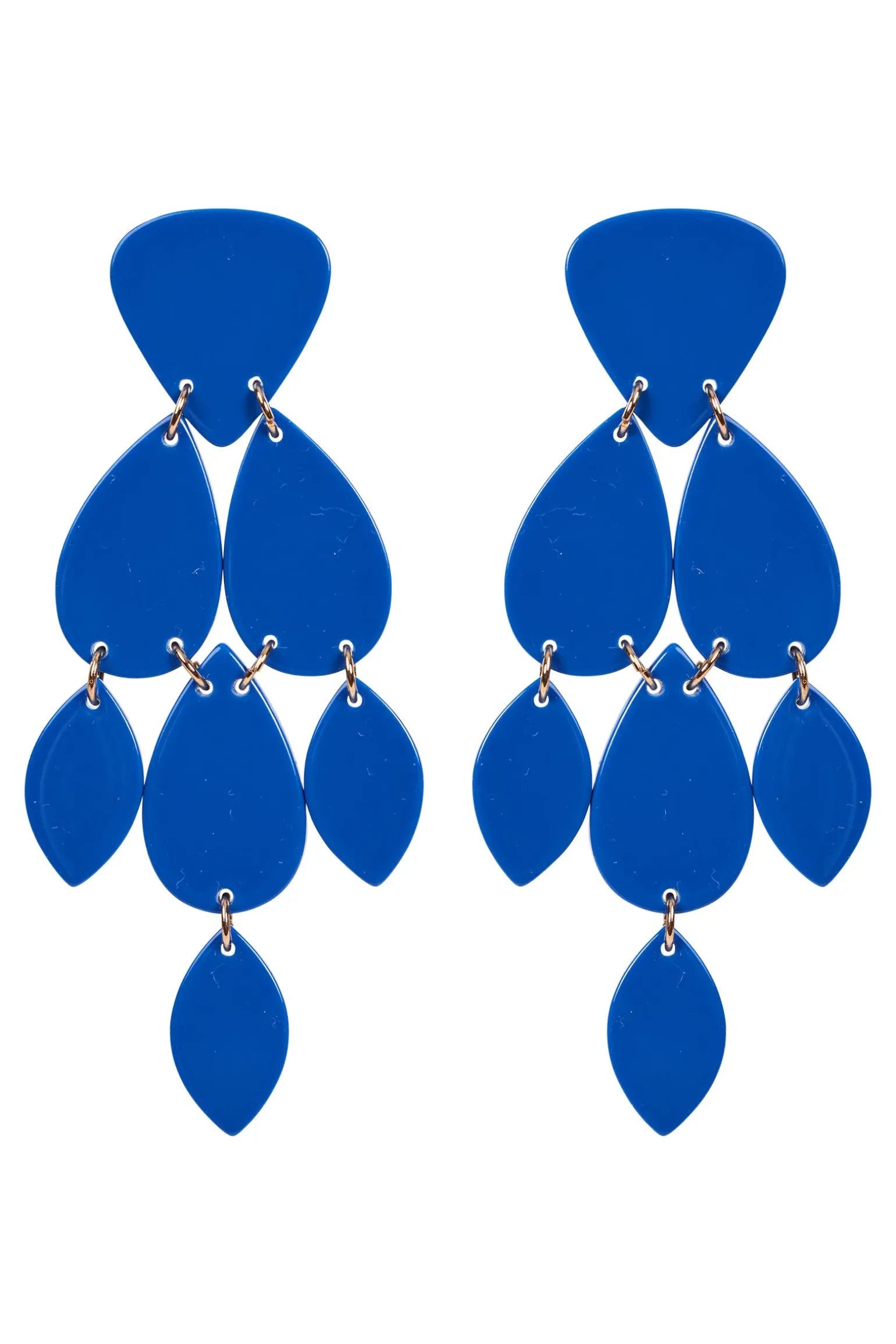 Elysian Drop Earring - Cobalt
