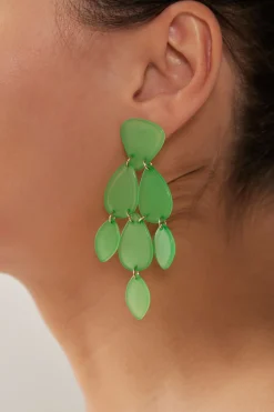 Elysian Drop Earring - Emerald