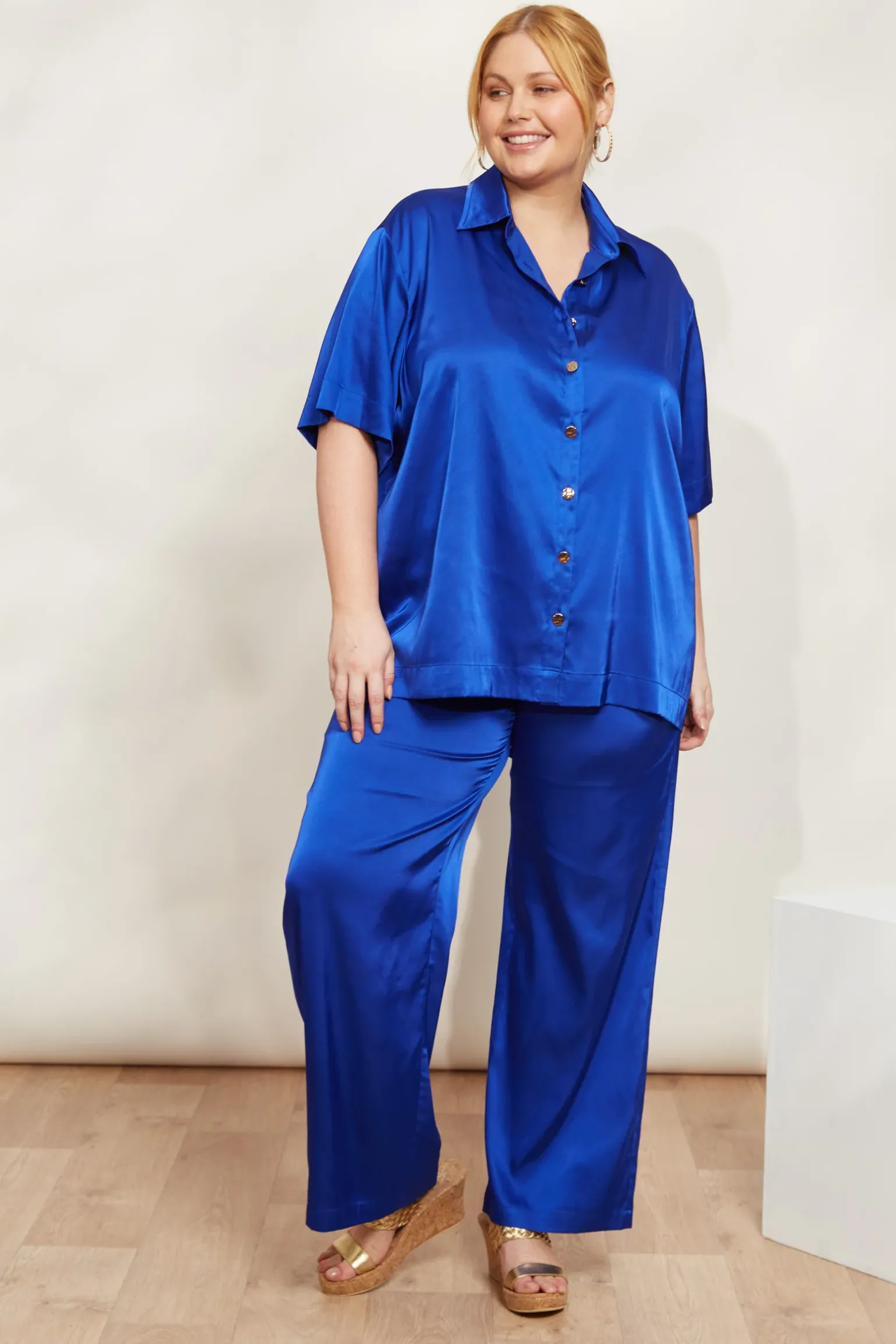 Elysian Shirt - Cobalt