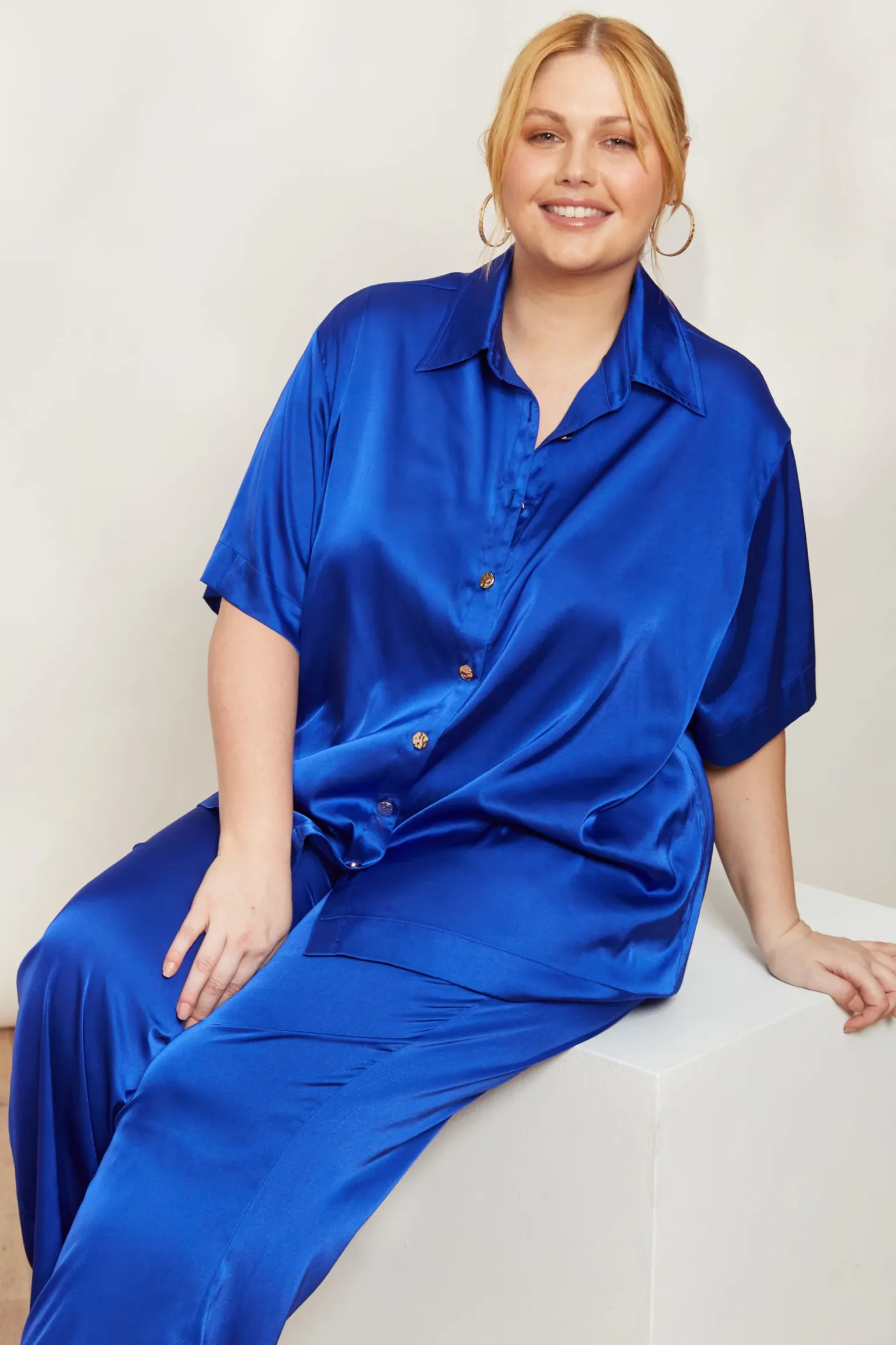 Elysian Shirt - Cobalt