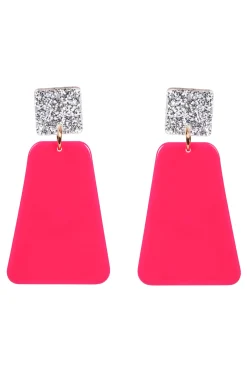Elysian Sparkle Earring - Neon