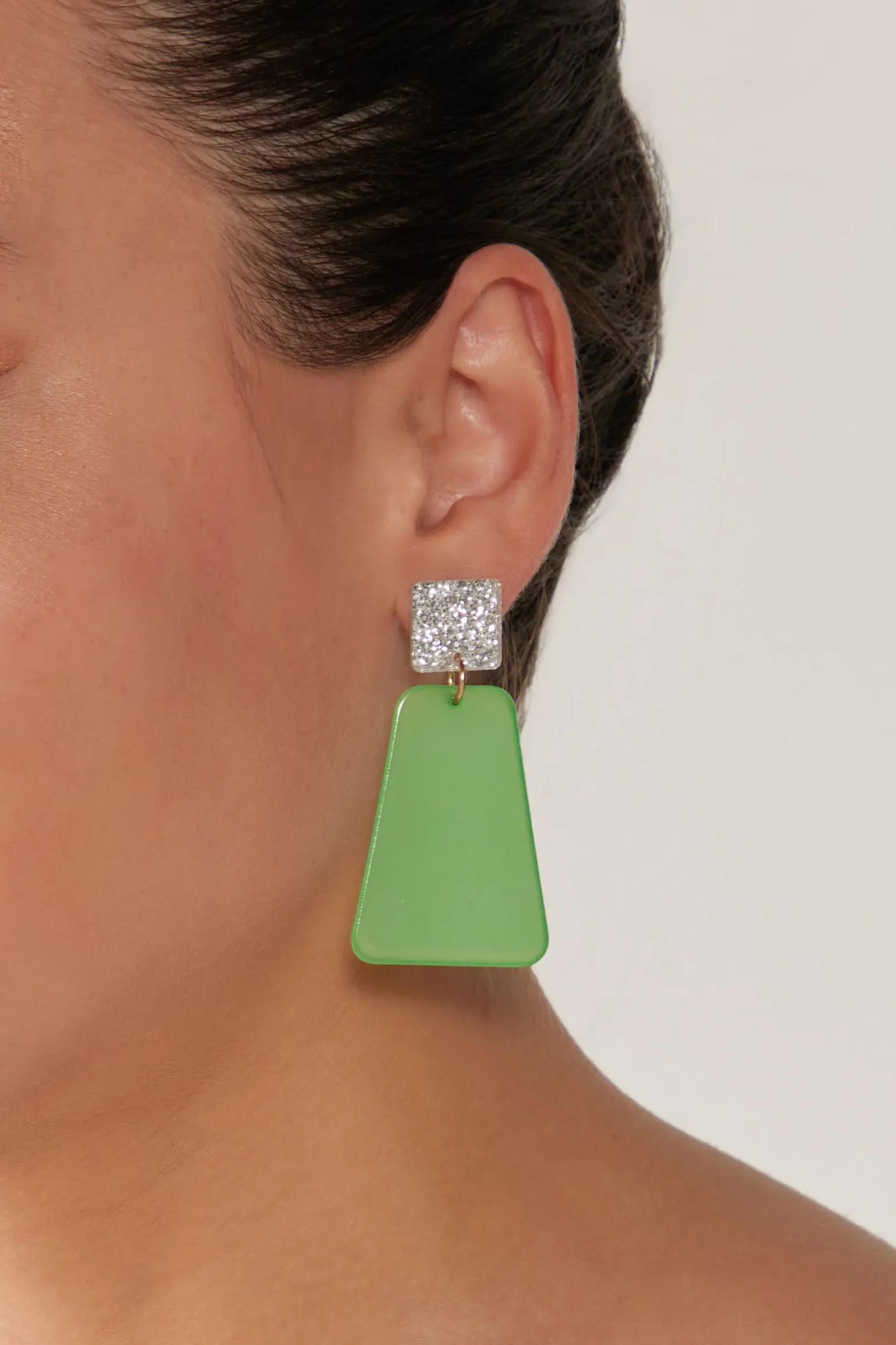 Elysian Sparkle Earring - Emerald
