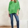 Elysian Top - Emerald