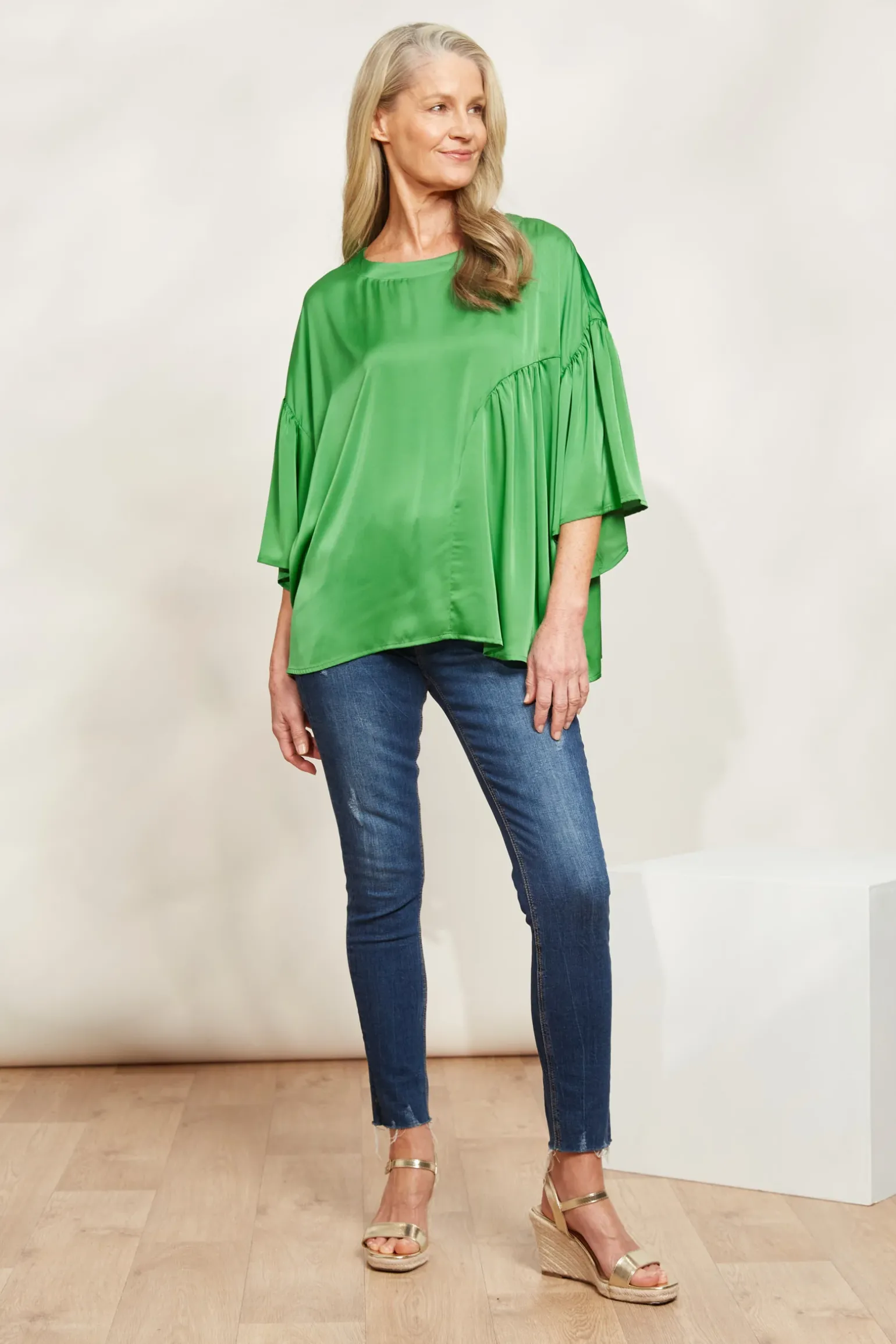 Elysian Top - Emerald