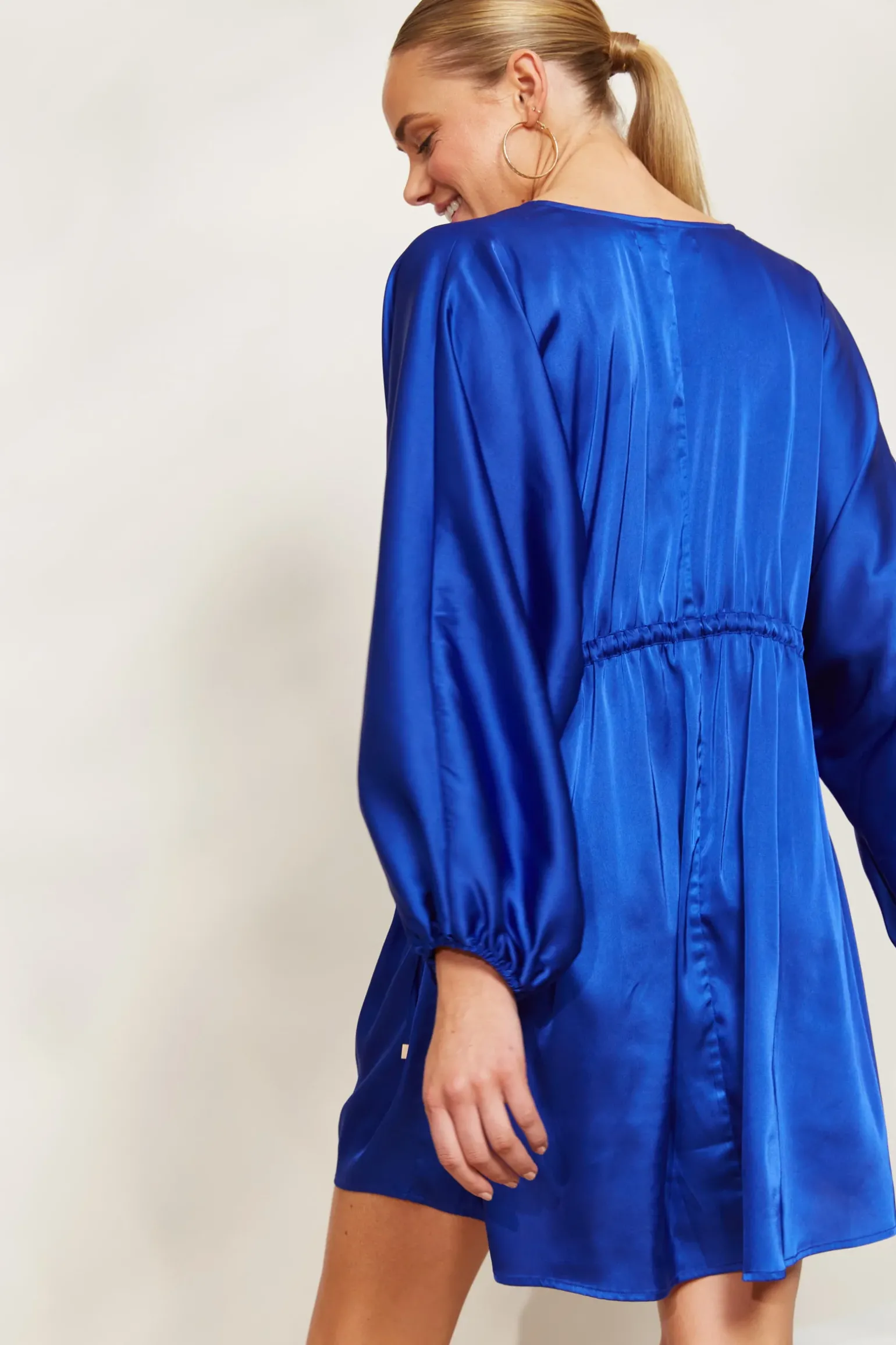 Elysian Top/Dress - Cobalt