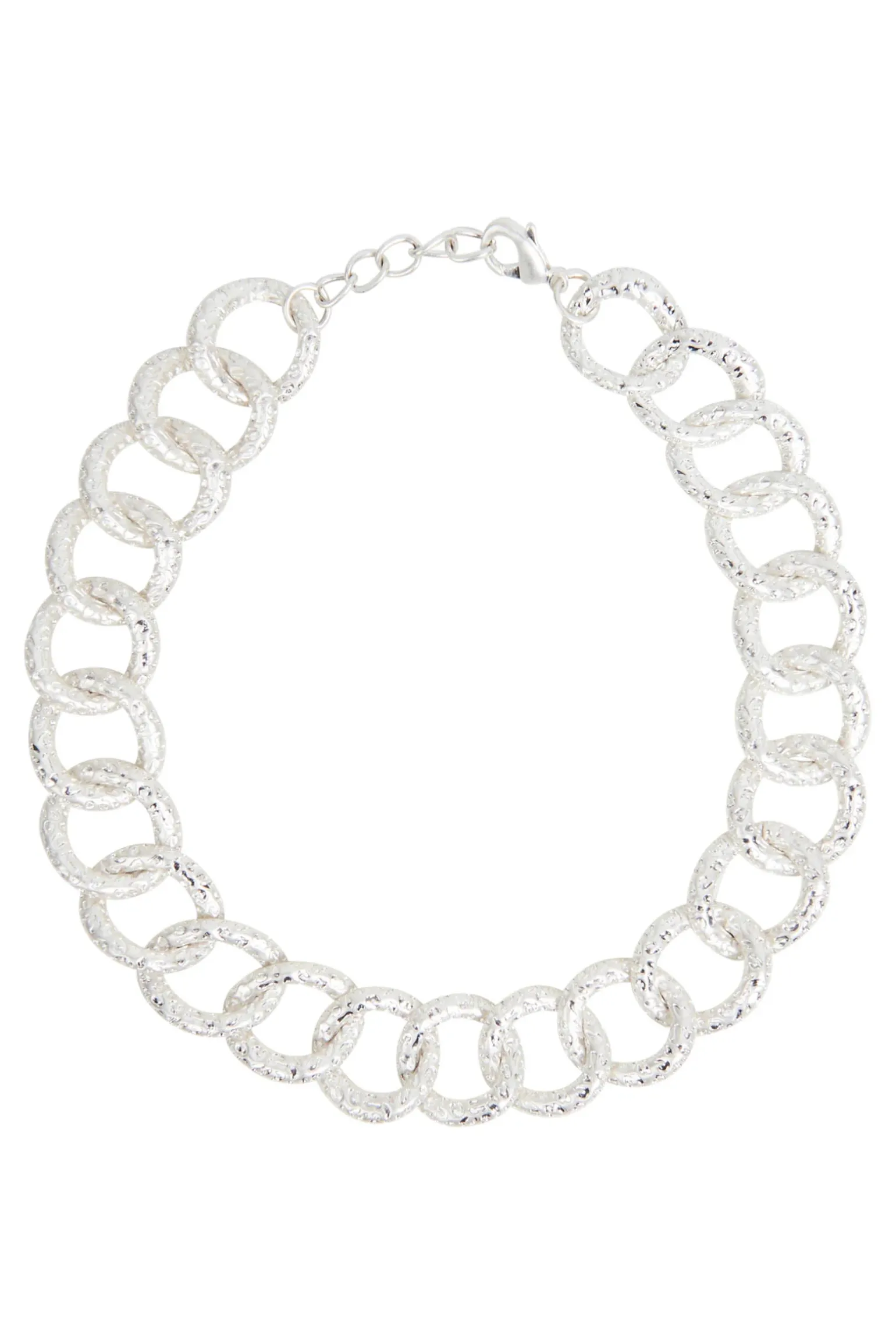 Estel Choker Necklace - Silver
