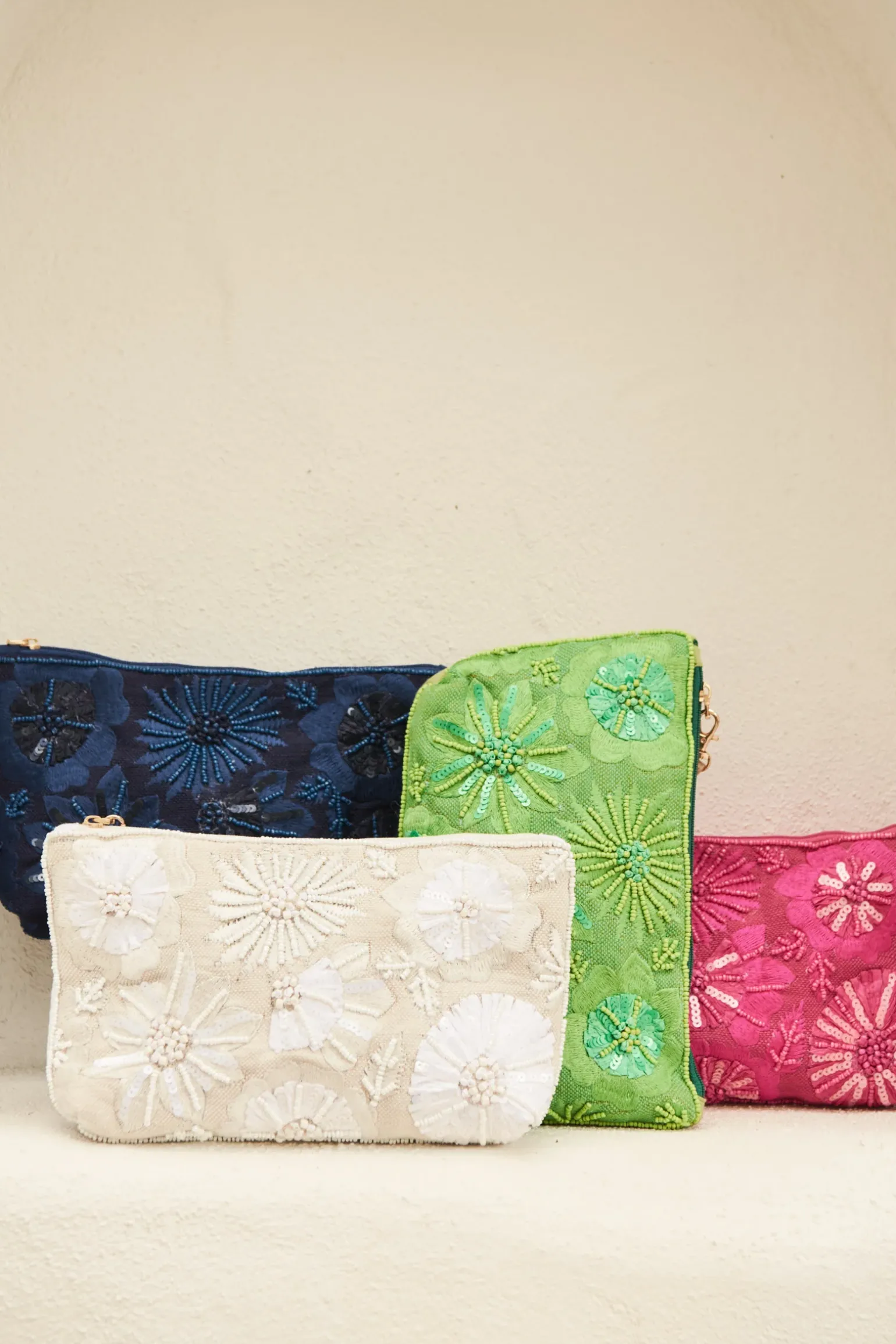 Flourish Clutch - Kiwi