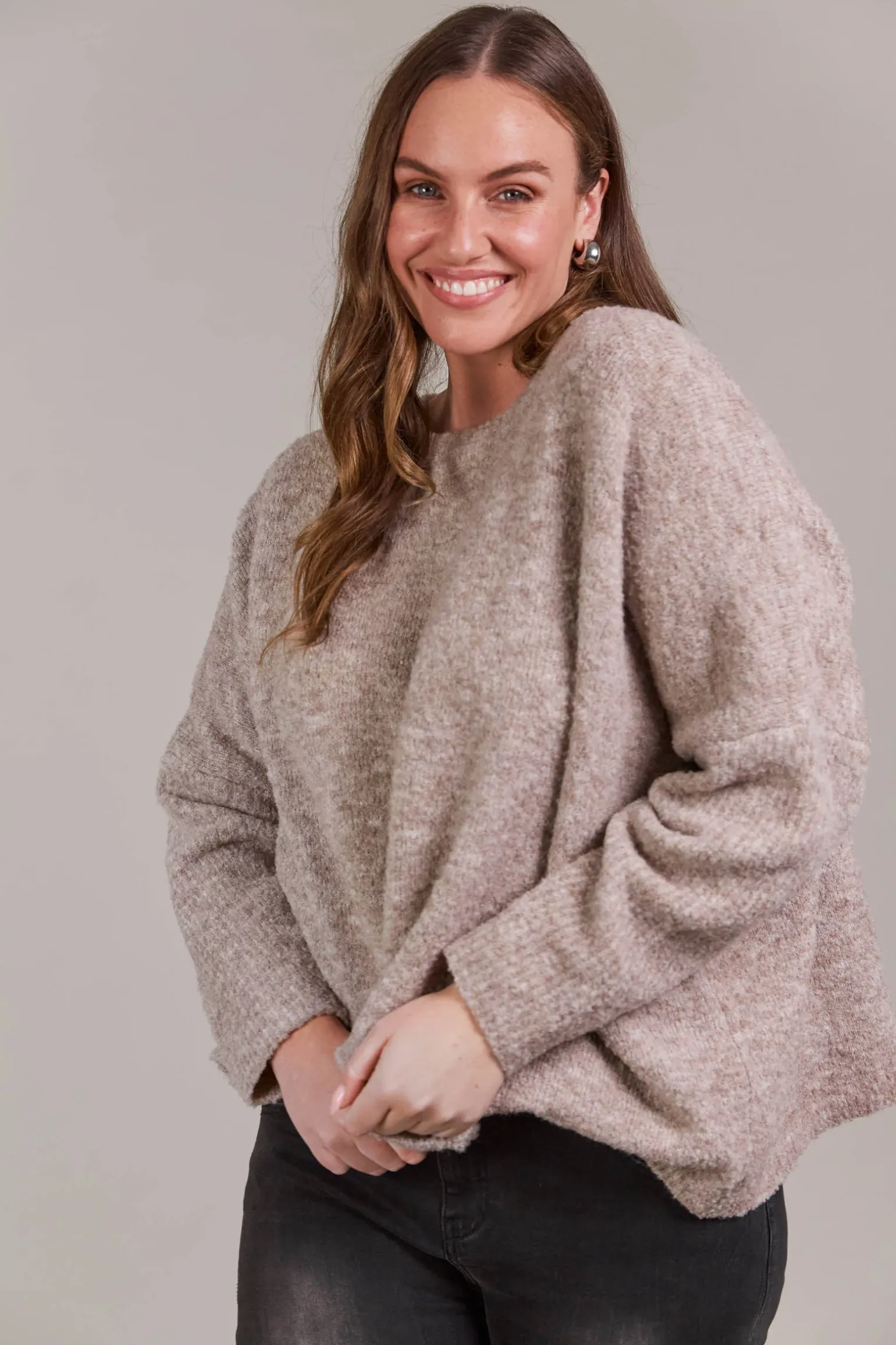 Folie Relaxed Knit - Oat