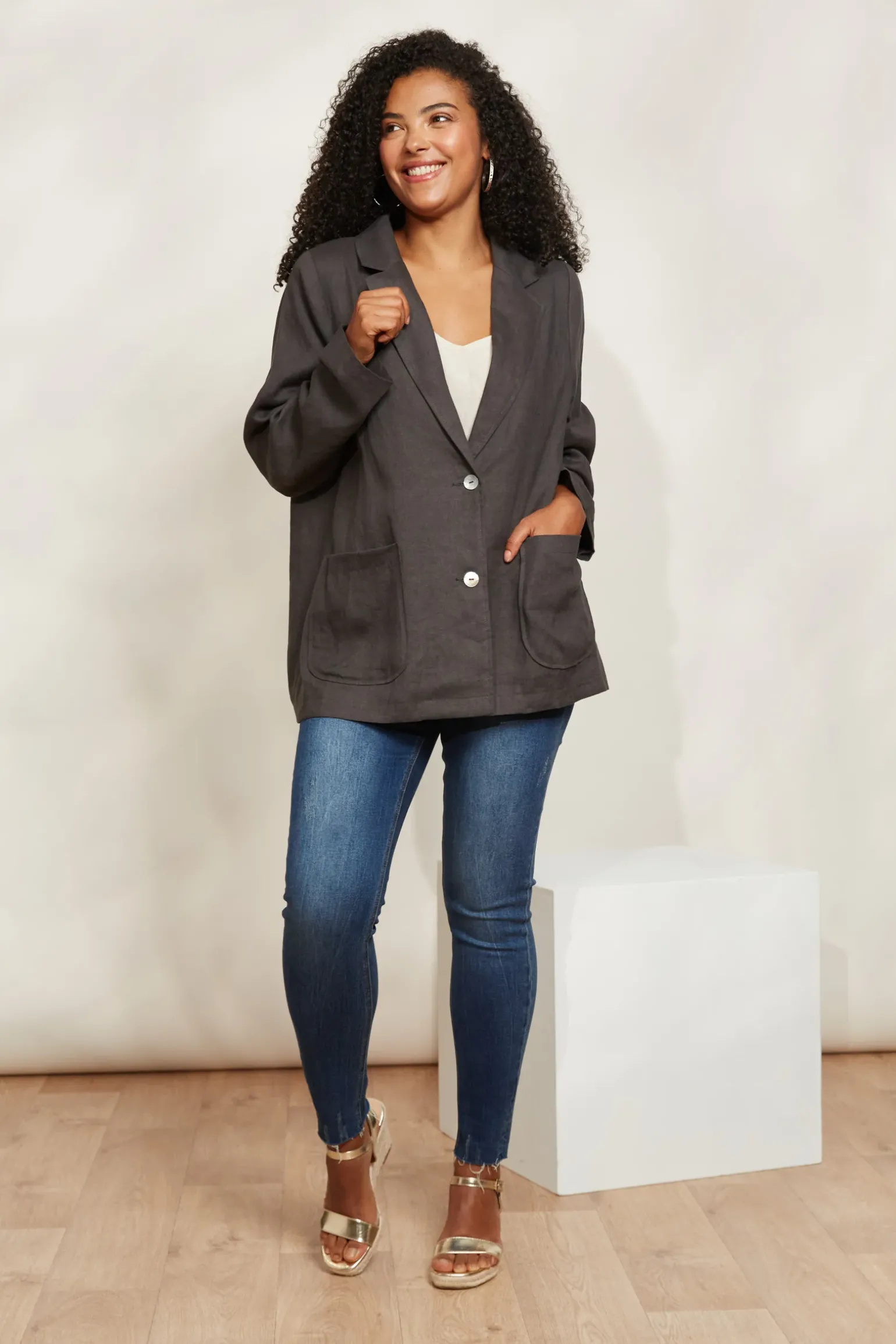 Halcyon Blazer - Oyster