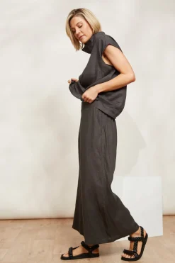 Halcyon Crop Pant - Oyster