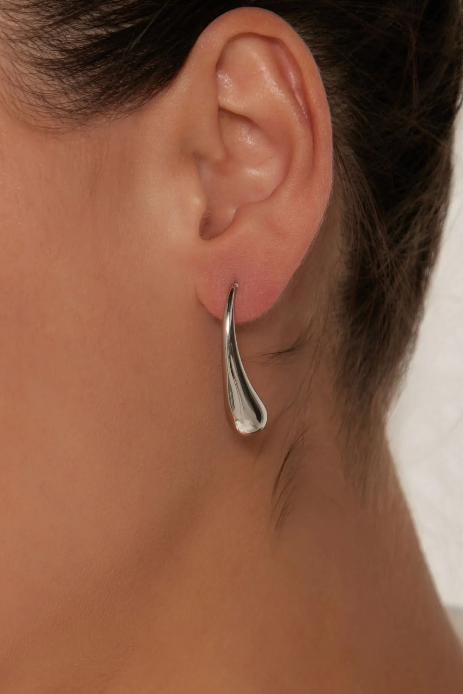 Halcyon Drop Earring - Silver