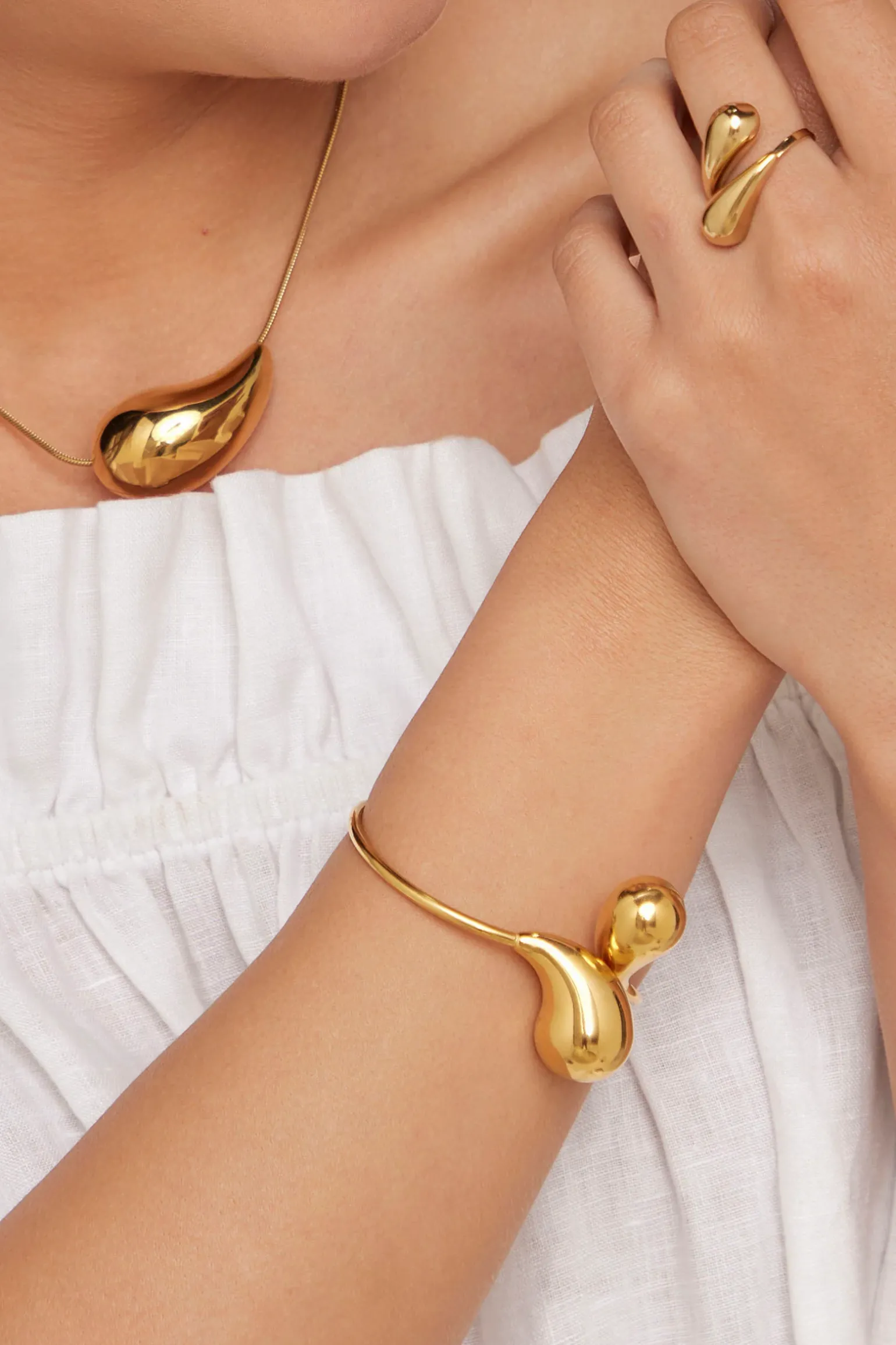 Halcyon Necklace - Gold