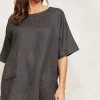Halcyon Relaxed Top - Oyster