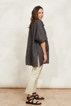 Halcyon Relaxed Top - Oyster