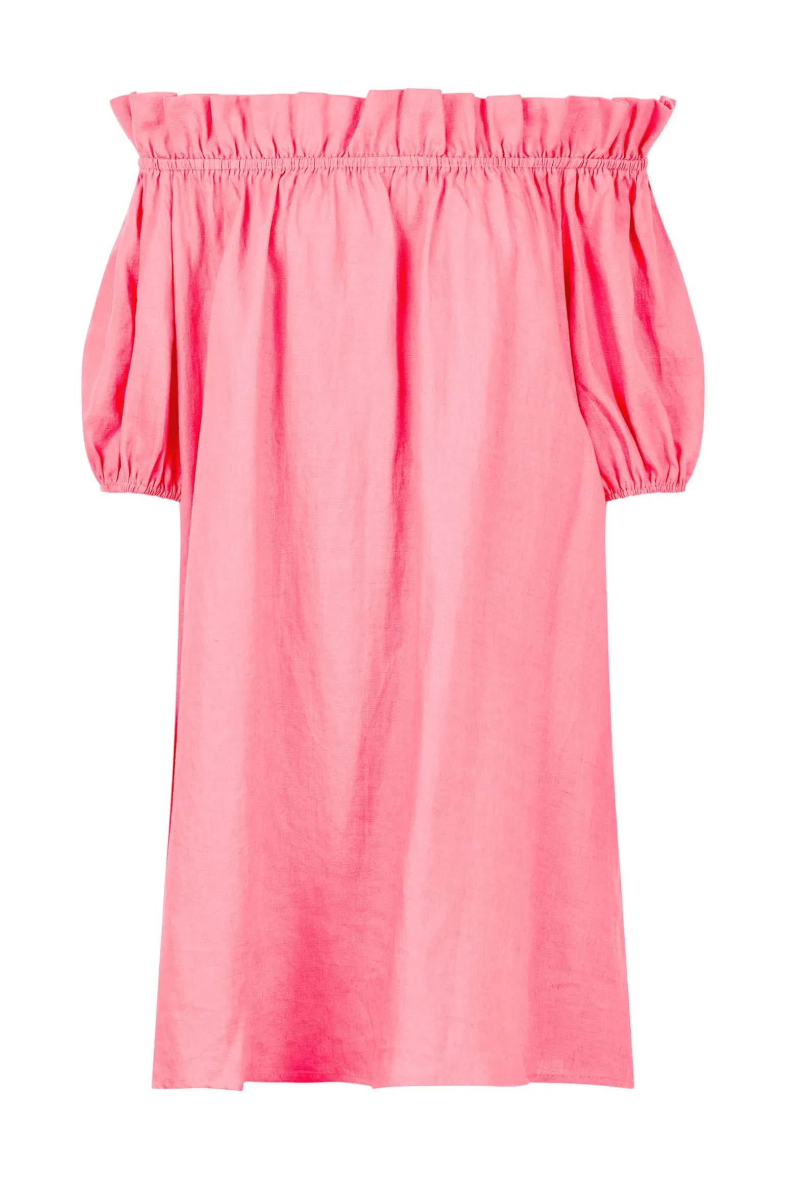 Halcyon Ruched Dress - Musk