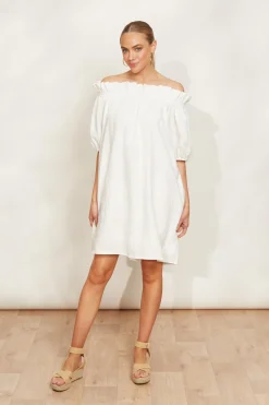 Halcyon Ruched Dress - Opal
