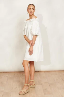 Halcyon Ruched Dress - Opal