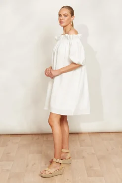 Halcyon Ruched Dress - Opal