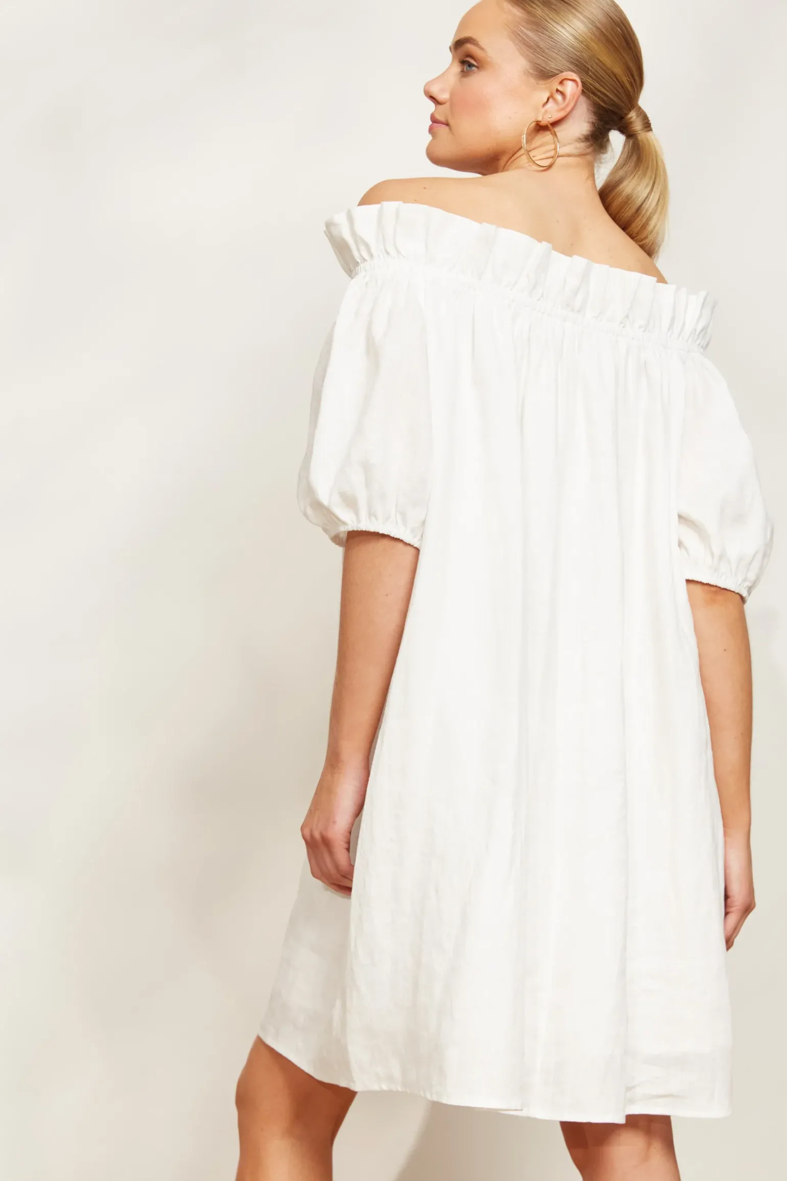 Halcyon Ruched Dress - Opal