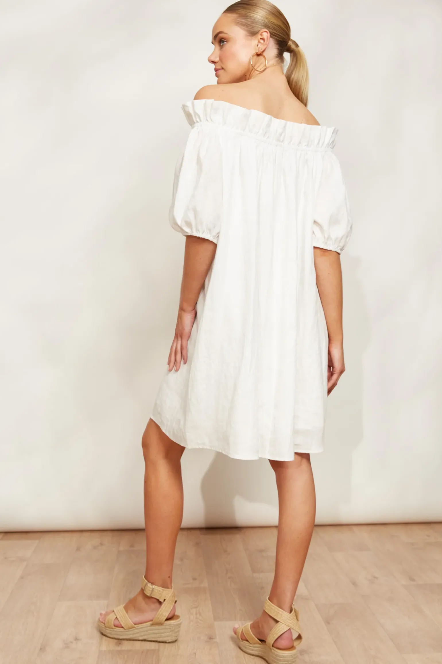 Halcyon Ruched Dress - Opal