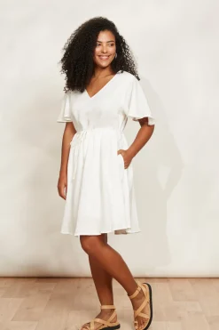 Halcyon Tie Dress - Opal