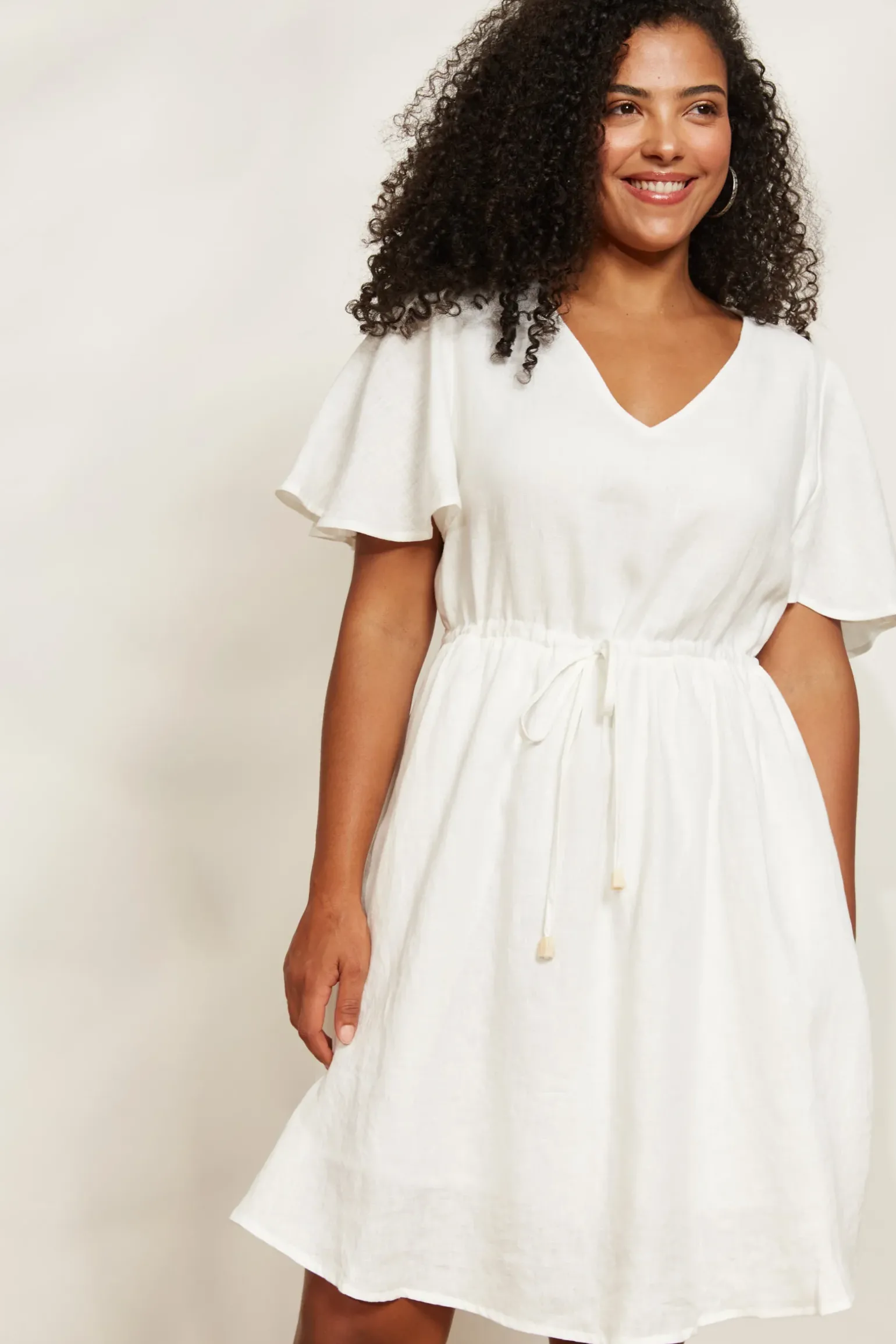 Halcyon Tie Dress - Opal