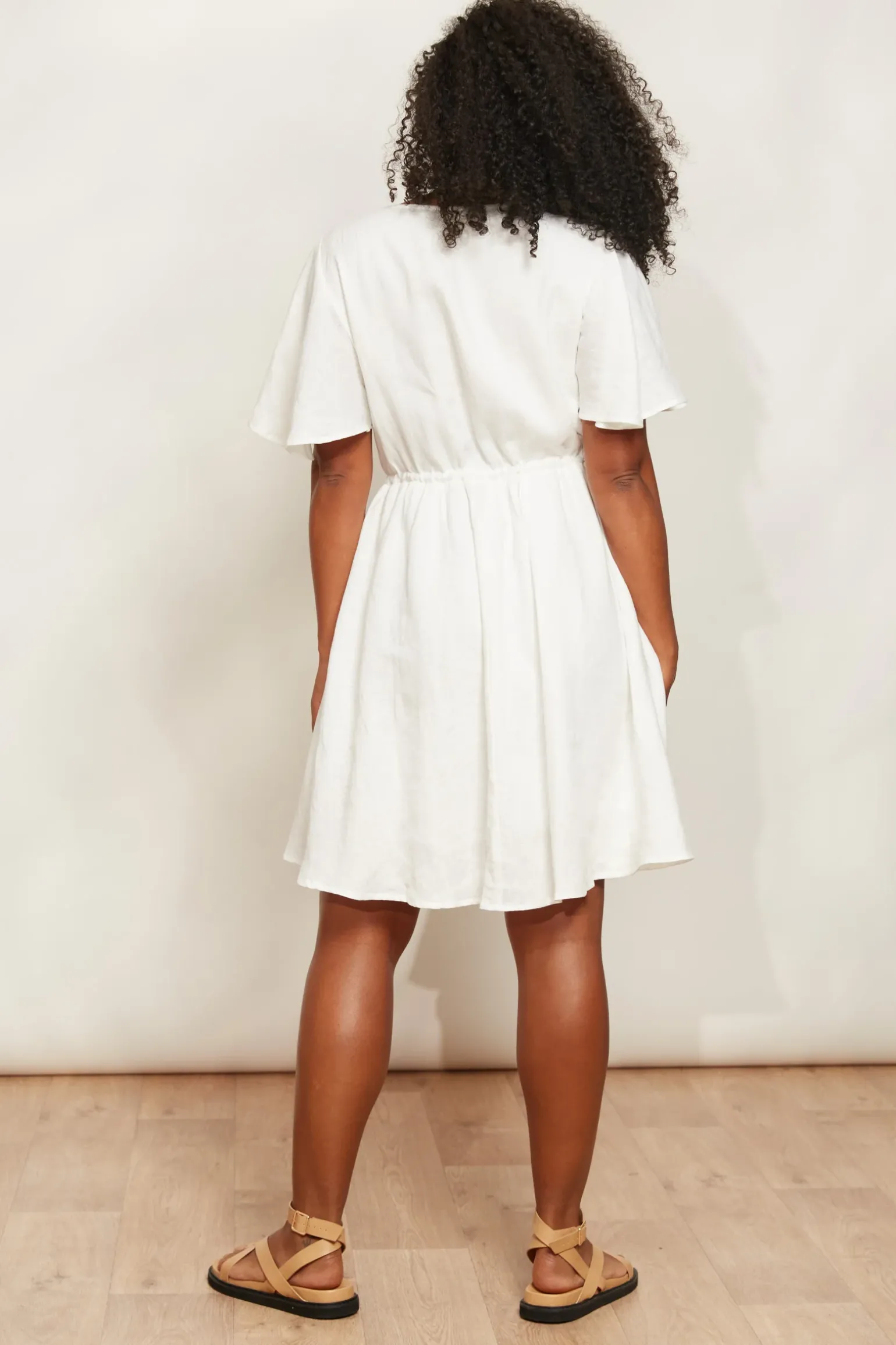 Halcyon Tie Dress - Opal