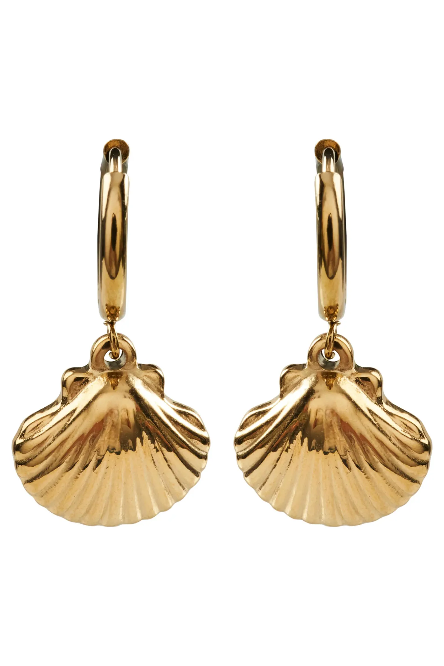 Heritage Earring - Gold Shell