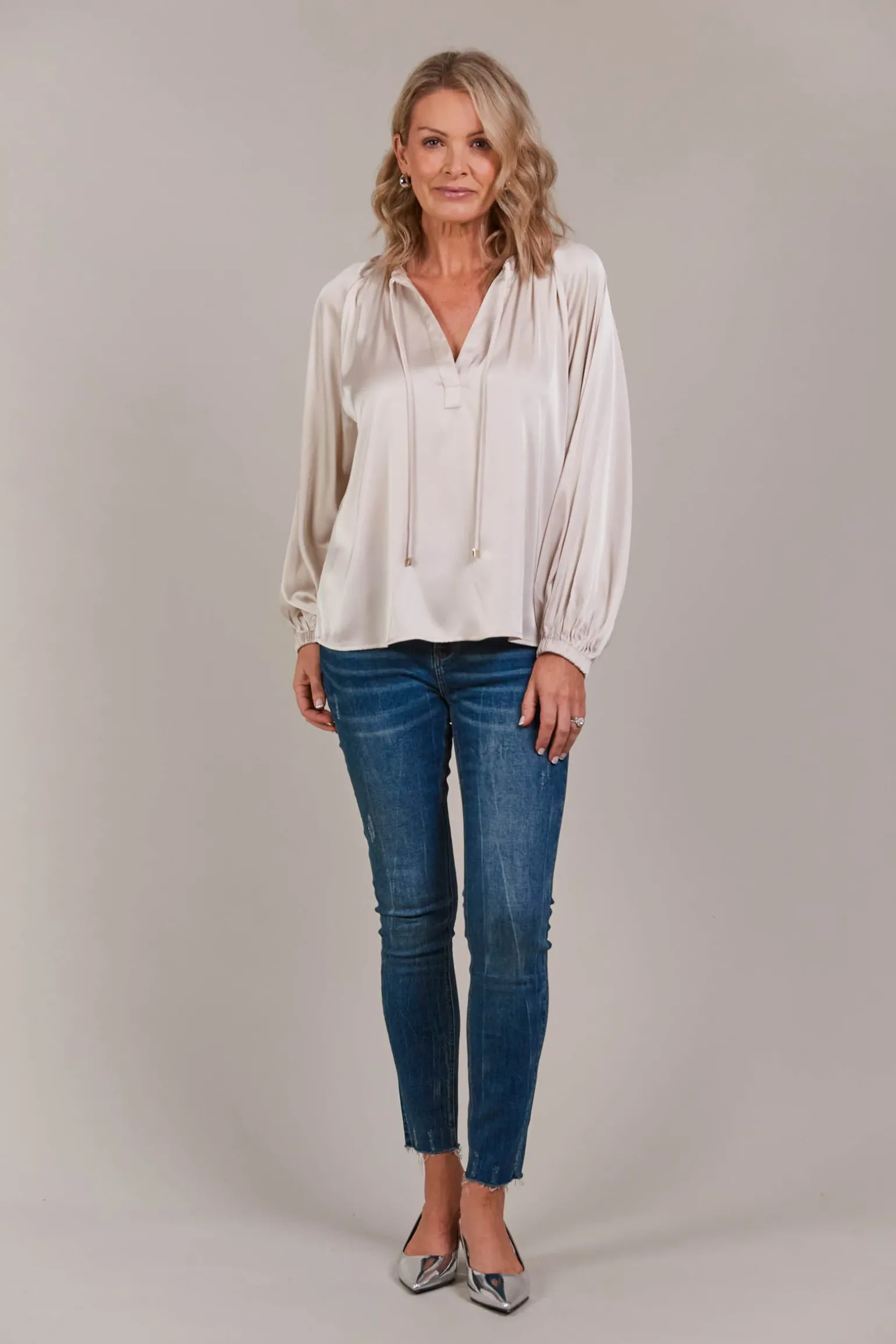 Ivy Blouse - Clay