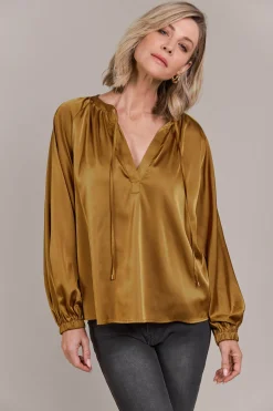 Ivy Blouse - Tobacco