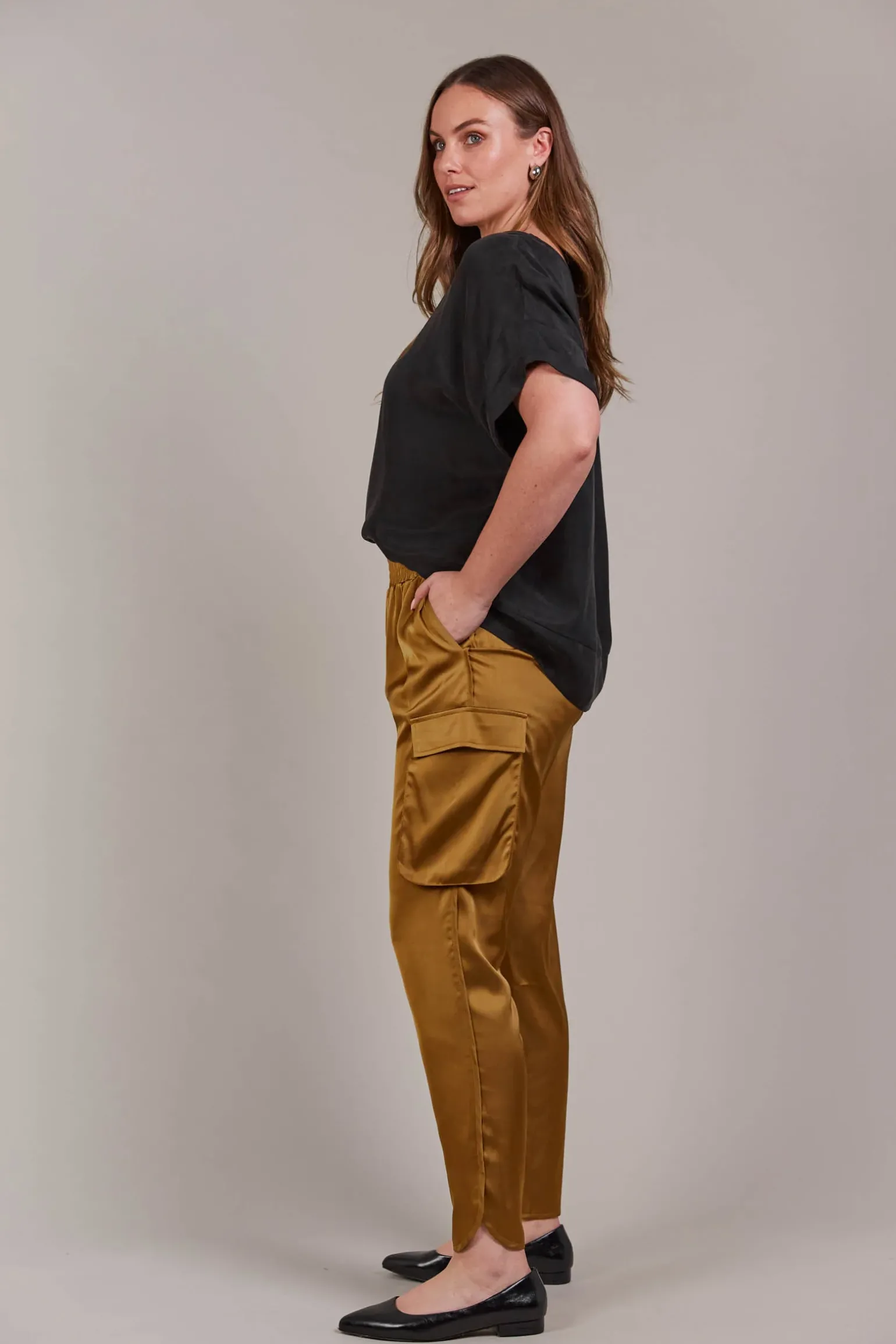 Ivy Pant - Tobacco